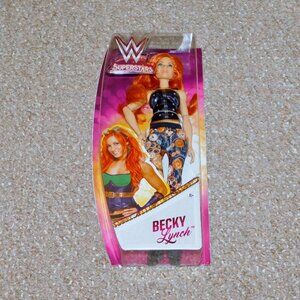 2017 Mattel WWE Superstar Fashions Becky Lynch Doll MIB Brand New Wrestling